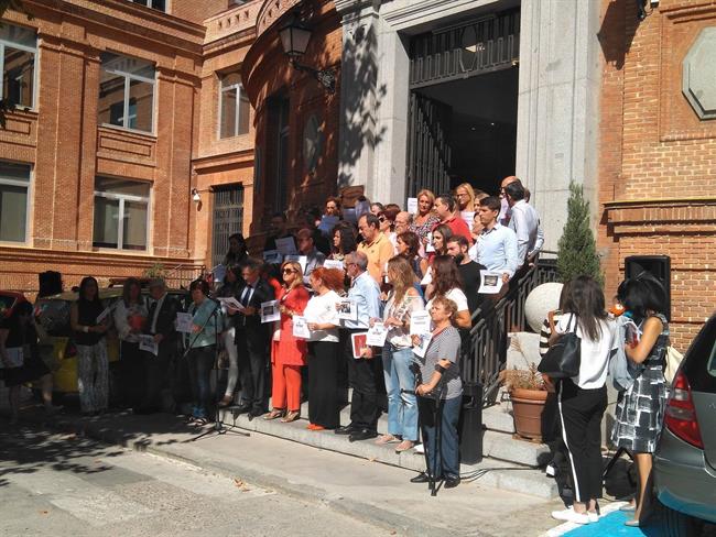 Minuto de Silencio de Cruz Roja Española por la cooperante asesinada | EUROPA PRESS ep minutosilenciocruz roja espanolala cooperante asesinada