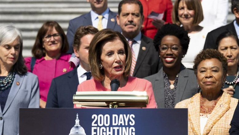 La presidenta de la Cámara de Representantes, la demócrata Nancy Pelosi. | Michael Brochstein/ZUMA Wire/dpa ep nancy pelosi
