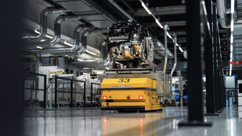 ep porsche introduce un sistema automatizado para su planta de zuffenhausen que aumenta la