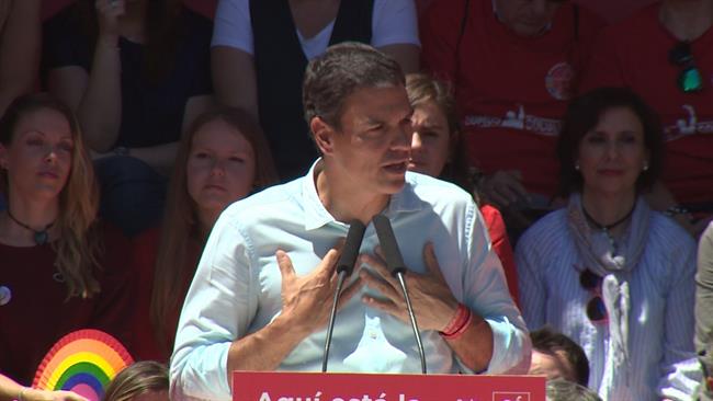 Sánchez ve riesgo de "involución democrática" si Díaz gana | EUROPAPRESS ep sanchez ve riesgo de involucion democratica si diaz gana