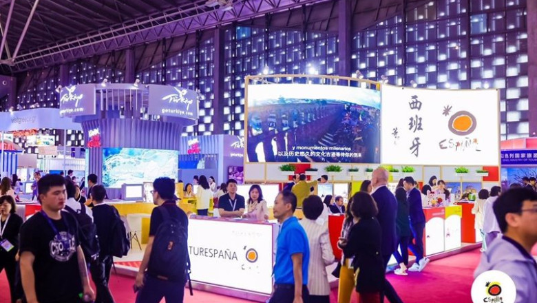 ep turespana en una feria de turismo en china ep turespana en una feria de turismo en china
