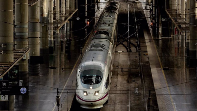 ep un tren en la estacion de atocha a 31 de octubre de 2024 en madrid ep un tren en la estacion de atocha a 31 de octubre de 2024 en madrid