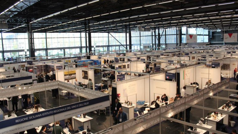 Vista general de la World Bulk Wine Exhibition (WBWE). | GABINETE MULTIMEDIA ep vista general de la world bulk wine exhibition wbwe