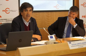 ep antoni canete presidente de la plataforma multisectorial contra la morosidad pmcm con gonzalo