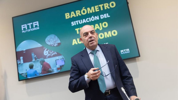 ep archivo   el presidente de ata lorenzo amor durante una rueda de prensa en la sede de la ceoe