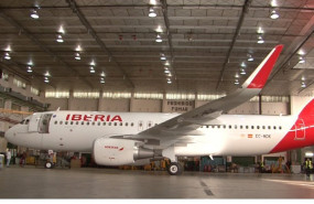 ep archivo   primer a320 con sharklets de iberia
