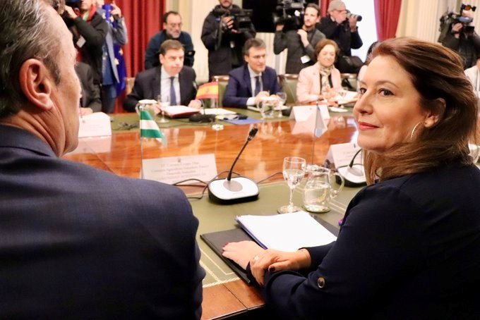 Carmen Crespo en la reunión en el Ministerio de Agricultura, Pesca y Alimentación | JUNTA DE ANDALUCÍA ep carmen crespo en la reunion en el ministerio de agricultura pesca y alimentacion