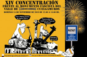 ep carte de la convocatoria de concentracion en el valle de los caidos del foro por la memoria de la