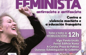 ep cartel de la huelga estudiantil feminista del 6 de marzo
