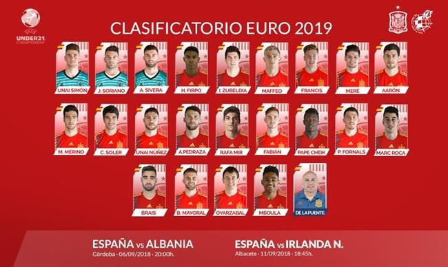 Convocatoria de la selección sub-21 de fútbol | RFEF ep convocatoriala seleccion sub-21futbol