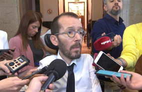 ep el portavoz de unidas podemos en el congreso pablo echenique tras la junta de portavoces