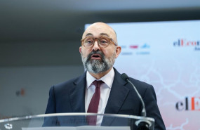 ep el presidente de adif luis pedro marco durante la jornada empresarial el sistema ferroviario