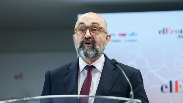 ep el presidente de adif luis pedro marco durante la jornada empresarial el sistema ferroviario