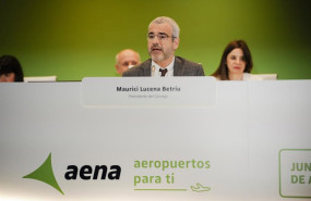 ep el presidente y consejero delegado de aena maurici lucena c durante la junta general de