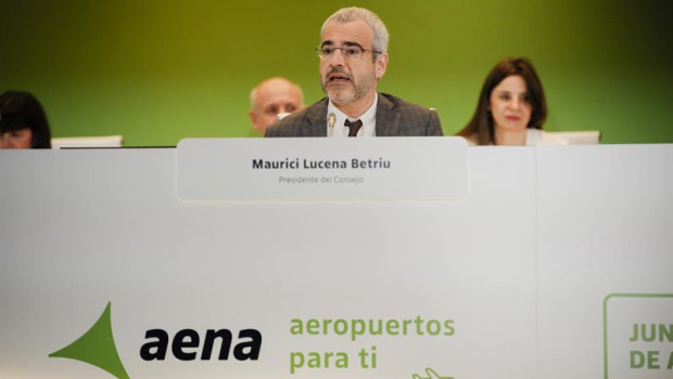 ep el presidente y consejero delegado de aena maurici lucena c durante la junta general de
