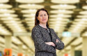 ep elena mayoral directora general de aeropuertos de aena recibe el premio ingeniero del ano 2024