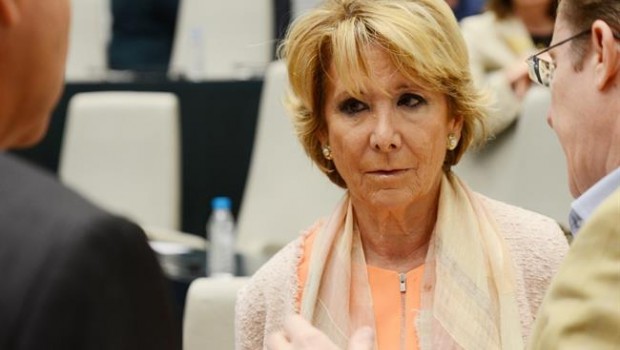 ep esperanza aguirre durante pleno ayuntamiento madrid