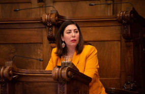 ep la concejal de ciudadanos luz guilarte durante la primera sesion plenaria del consejo municipal