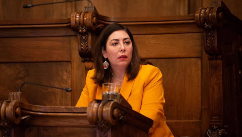 La concejal de Ciudadanos Luz Guilarte, durante la primera sesión plenaria del Consejo Municipal del Ayuntamiento de Barcelona, en Barcelona, Catalunya (España), a 26 de junio de 2020. | David Zorrakino - Europa Press - Archivo ep la concejal de ciudadanos luz guilarte durante la primera sesion plenaria del consejo municipal