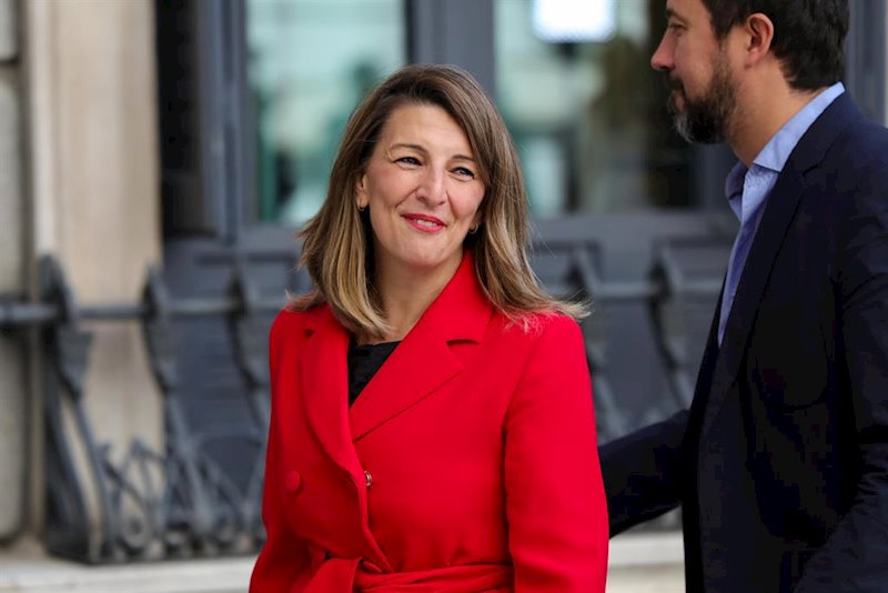 ep la diputada de galicia en comun por pontevedra yolanda diaz nueva ministra de trabajo