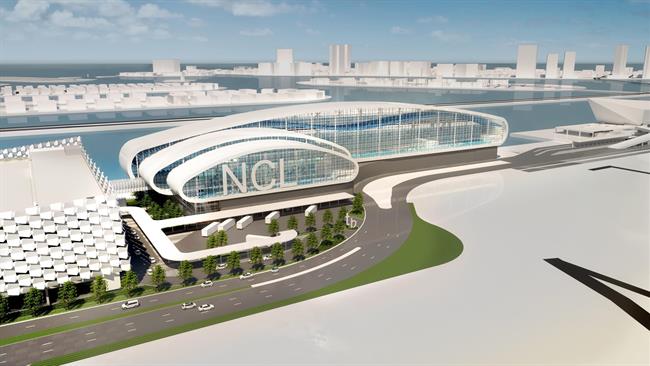 La nueva terminal de Norwegian Cruise Line en el puerto de Miami. | NORWEGIAN CRUISE LINE ep la nueva terminalnorwegian cruise linepuertomiami