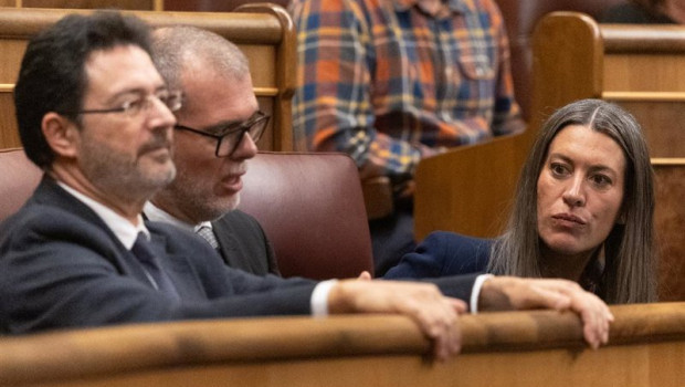 ep la portavoz de junts en el congreso miriam nogueras durante un pleno en la camara baja