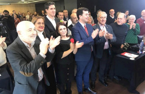 ep la vicesecretaria general del psoe adriana lastra arropa a los socialistas gallegos en un acto en