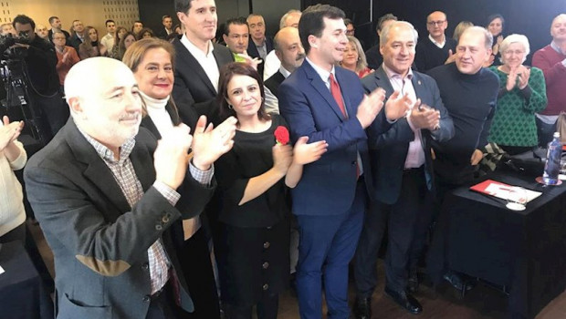 ep la vicesecretaria general del psoe adriana lastra arropa a los socialistas gallegos en un acto en