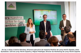 ep leroy merlin presenta el indicador home index para medir la sostenibilidad de sus productos