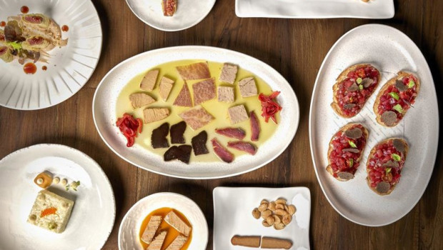 ep mesa con platos de atun de el campero madrid ep mesa con platos de atun de el campero madrid