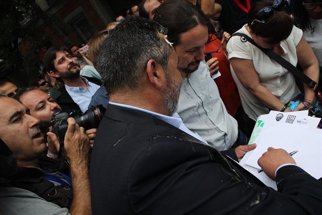 ep pablo iglesias recibecolectivotaxistasla puertalos leones