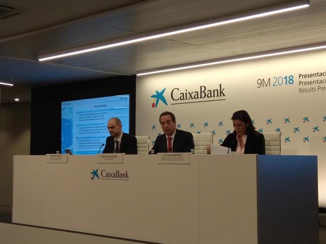 Presentació de resultats de CaixaBank | Europa Press ep presentacio de resultatscaixabank