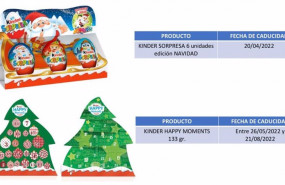 ep productos de kinder retirados del mercado