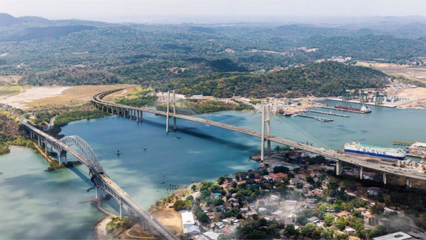 ep representancion grafica del cuarto puente sobre el canal de panama