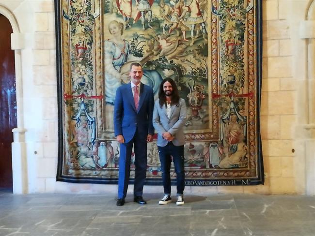 El Rey Felipe VI recibe en audiencia a Baltasar Picornell | EUROPA PRESS ep rey felipe vi recibeaudienciabaltasar picornell
