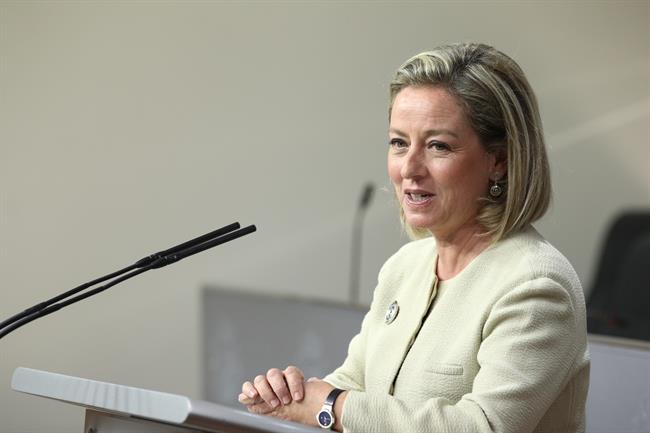 Rueda de prensa de Ana Oramas en el Congreso | EUROPA PRESS ep ruedaprensaana oramascongreso