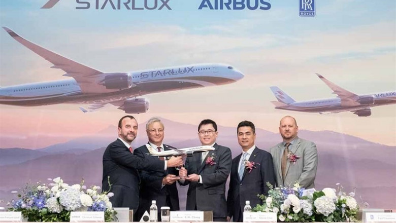 Starlux Airlines compra 17 aviones A350 XWB a Airbus, valorados en xxx millones | AIRBUS ep starlux airlines compra 17 aviones a350 xwbairbus valoradosxxx millones