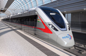 ep un tren de bombardier en la india