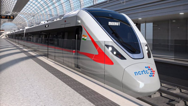 ep un tren de bombardier en la india