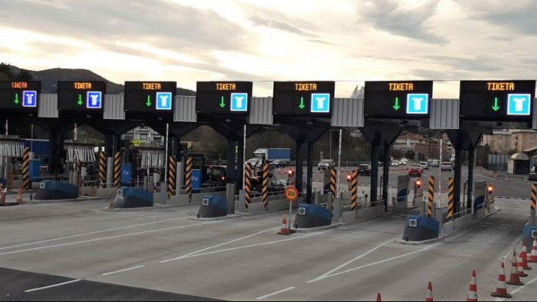 etc toll plaza zarautz highway ap 8 basque country spain ktc8060