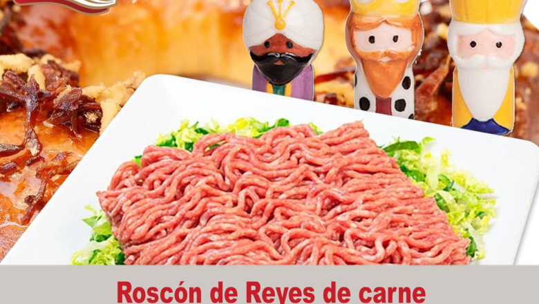 foto roscn de reyes con carne de emcesa