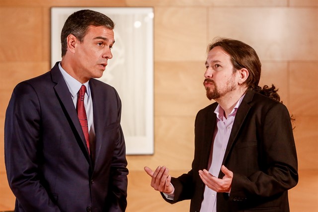 Europa Press pedrosanchezpabloiglesiasinvestidura