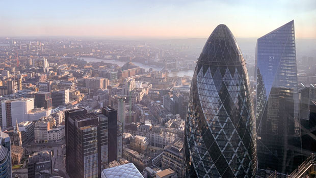 dl ciudad de londres edificios oficinas torres vista paisaje urbano milla cuadrada distrito financiero comercio trabajo finanzas unsplash