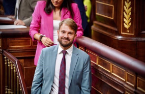 ep archivo   alberto ibanez diputado de compromis sumar en el congreso de los diputados