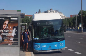 ep autobus municipal servicio especial alternativo al recorrido de la linea 1 de metro cerrada por