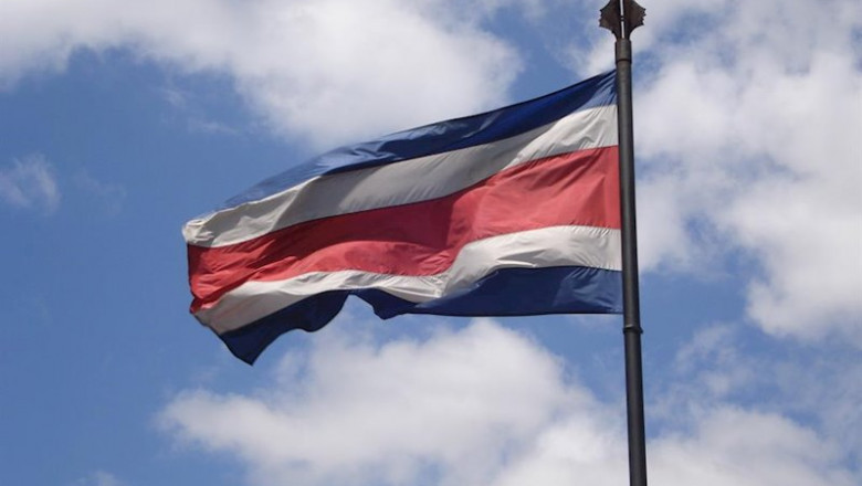 Bandera de Costa Rica. | FLICKR / ADELS - Archivo ep bandera de costa rica