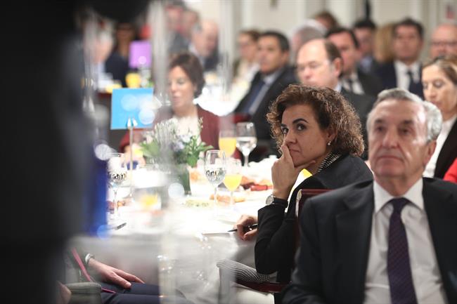 Dolors Montserrat en el Desayuno Informativo de Europa Press con Feijóo | EUROPA PRESS ep dolors montserratdesayuno informativoeuropa pressfeijoo