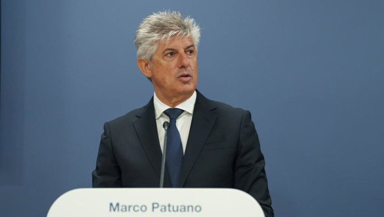 ep el ceo de cellnex marco pautuano durante la celebracion de la junta general de accionistas en el