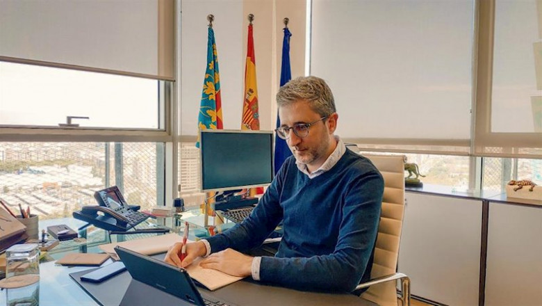 El conseller de Política Territorial, Arcadi España | GVA ep el conseller de politica territorial arcadi espana