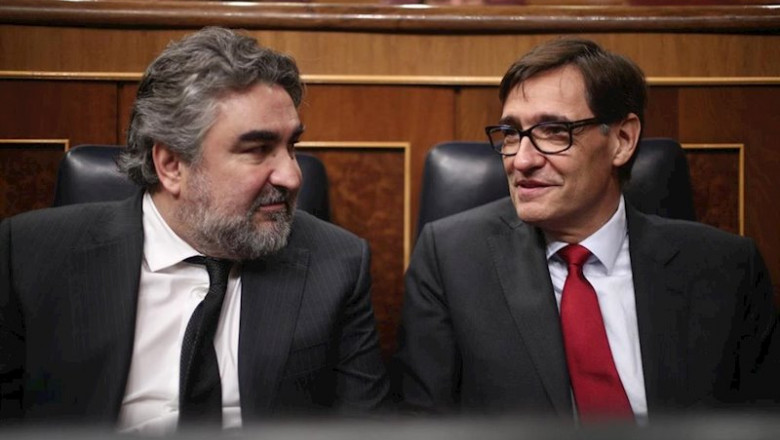ep el ministro de cultura y deporte jose manuel rodriguez uribes y el ministro de sanidad salvador ep el ministro de cultura y deporte jose manuel rodriguez uribes y el ministro de sanidad salvador